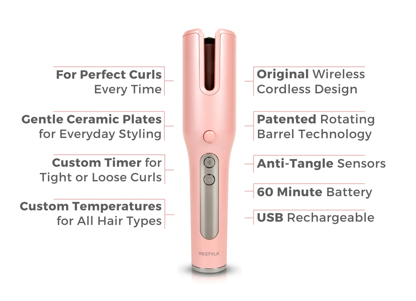 Restyla Bounce™️ Auto Hair Curler